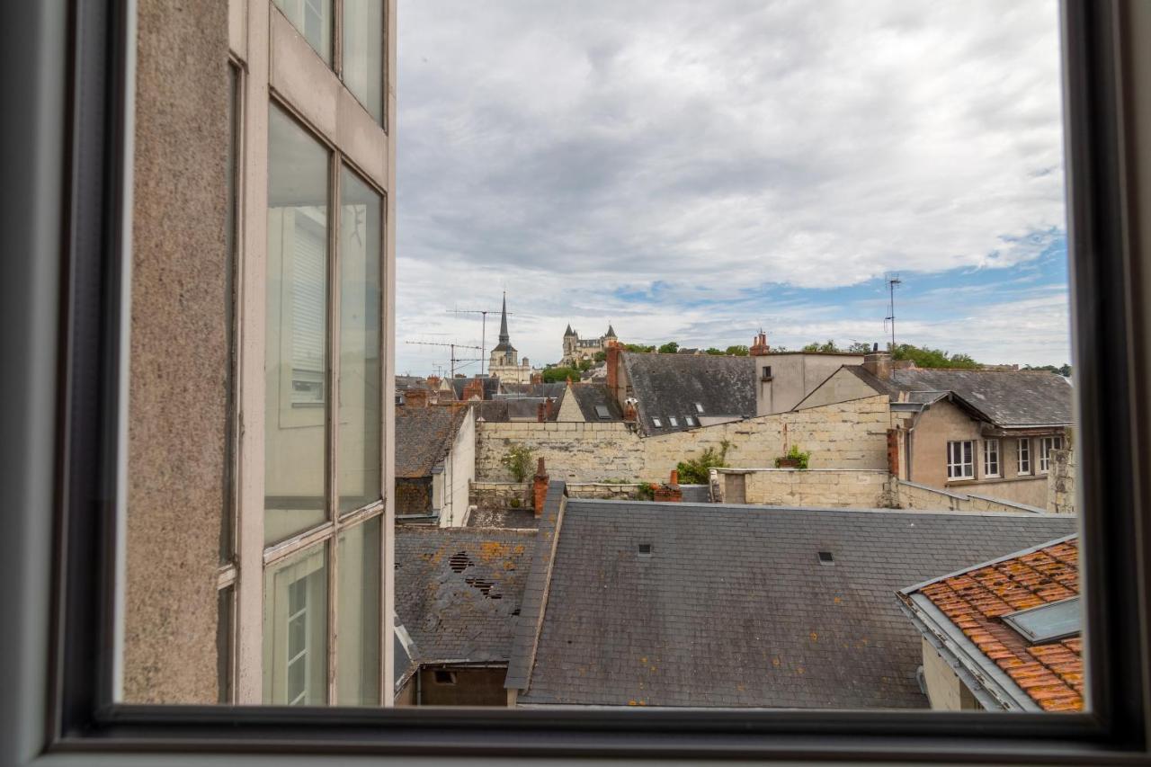 Duplex Le Saint Jean Apartment Saumur Exterior foto
